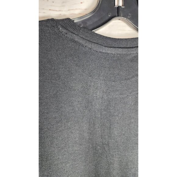 Disney Large Mickey Mouse Graphic Crew Neck Cotton/Polyester Black T Shirt - Picture 9 of 10